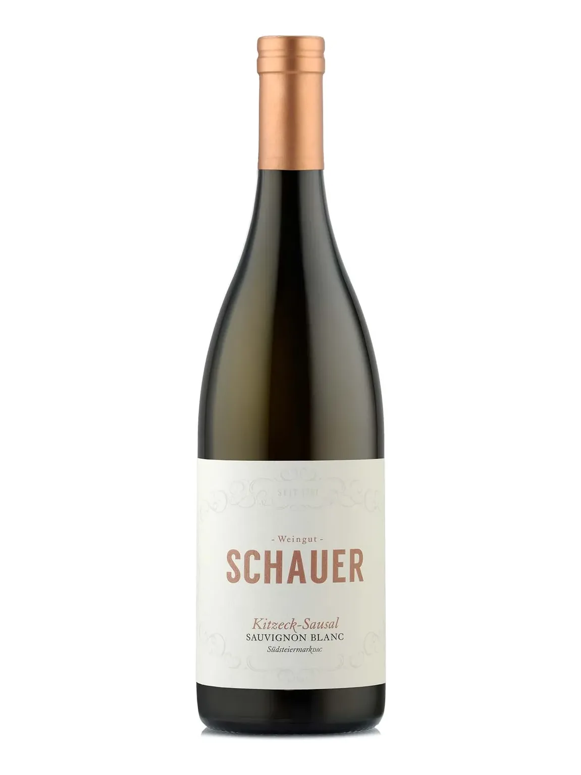 Weinflasche vom Weingut Schauer aus Kitzeck im Sausal